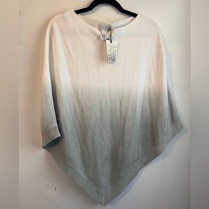 Nwt barefoot dreams shall/poncho